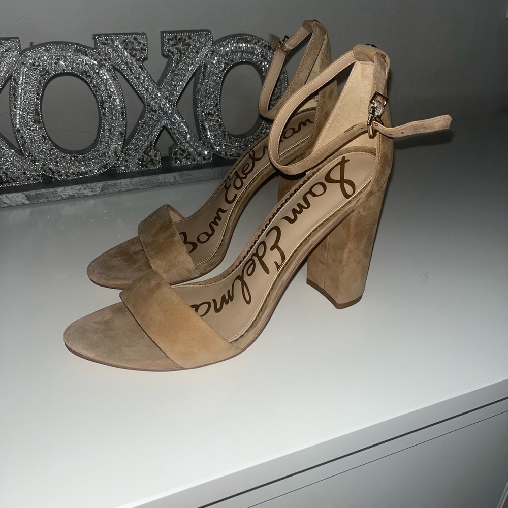 Sam Edelman Suede Ankle Heel